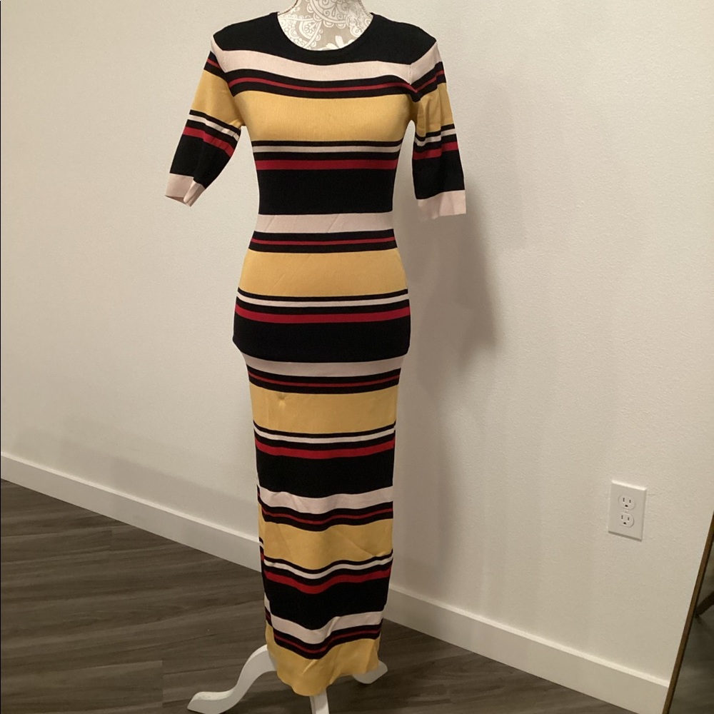 Colorful maxi dress